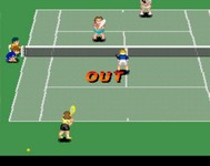 une photo d'Ã©cran de Super Tennis sur Nintendo Super Nes